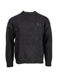 Простой мужской вязаный свитер Roberto Geissini