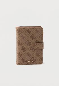 Кошелек Guess GIFT BOX PASSPORT CASE KEYRING UNISEX SET, Beige
