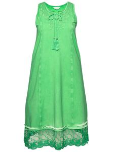 Длинное платье MIAMODA Midi, цвет kiwi