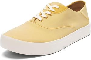 Мужские кроссовки OLUKAI Tradewind на каждый день, легкий канвасовый материал и классическая шнуровка, комфорт и поддержка на весь день, Solar Glow/Solar Glow