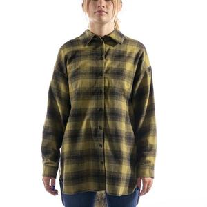 Рубашка Overcheck с бахромой Kontatto, зеленый