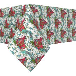 Прямоугольная скатерть, 100% полиэстер, 60х120 дюймов, с праздником Рош ха-Шана.