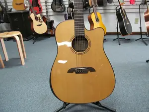Акустическая гитара Alvarez ADE90CEAR Artist Elite 90 Dreadnought с фаской, электроакустическая - натуральный цвет *БЕСПЛАТНАЯ ДОСТАВКА!!