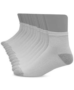 Мужские носки Ultimate Ankle Socks, 12 пар Hanes, белый