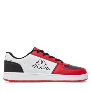 Кроссовки Kappa Logo Malone Kid 371K1IW White/Black/Red A00, белый