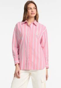 Блуза Guess Jeans GESTREIFTE LOGOSTICKEREI, Mehrfarbe Rose/Light Pink