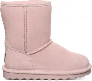 Детские замшевые зимние сапоги BEARPAW Elle, разные цвета | Уютные сапоги без шнурков для детей | Комфортные сапоги-слипоны, розовый