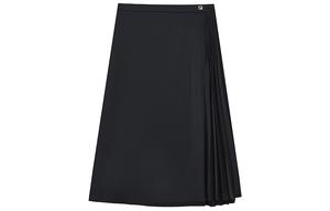 FILA Повседневная длинная юбка для женщин Legend Blue средней длины плиссированная