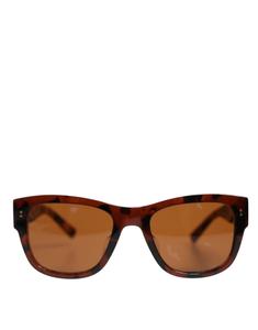 Солнцезащитные очки Havana Brown Black Eccentric Sartorial Eyewear Dolce & Gabbana, черный/коричневый