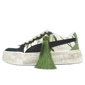 PUMA Скейтерские кеды Skye Bamboo Shadow Fringe Low top Unisex черный зеленый
