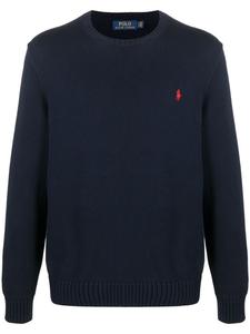 Polo Ralph Lauren джемпер с вышитым логотипом, синий