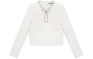 Футболка Regular женская Self Portrait Self-portrait, айвори