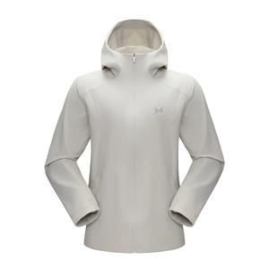 Under Armour Мужская ветрозащитная куртка с капюшоном, 0111 Coix Seeds White