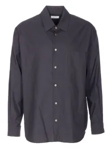 Рубашка на пуговицах спереди Lemaire, серый