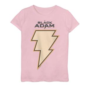 Черная футболка с изображением Adam Bolt для девочек 7–16 лет Licensed Character