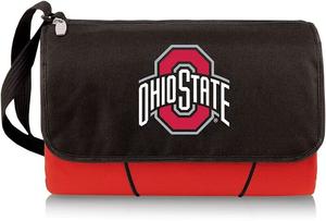 Picnic Time, штат Огайо, штат Огайо, Buckeyes, уличное одеяло для пикника, сумка-тоут