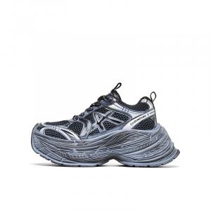 Износостойкие, дышащие, легкие, низкие, массивные женские кроссовки Acupuncture, Black