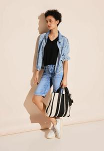 Джинсовые шорты Street One, светло-голубой