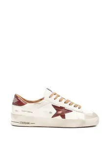 Кожаные кроссовки Stardan с мотивом звезды Golden Goose, белый