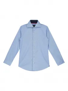 Рубашка в клетку Cavallaro Napoli, синий