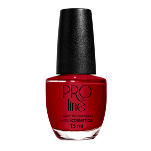 Лак для ногтей 060 непрозрачный красный, 15 мл Maga Cosmetics Proline, цвет 060