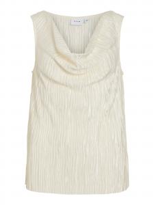 VILA Топ в светло-бежевом цвете