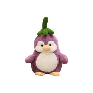 Плюшевая игрушка пингвиненок в виде баклажана, высота 22/28/40/50 см CHUNTUSHU