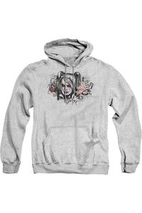 Batman Arkham Knight Hq Sketch толстовка с капюшоном для взрослых Gildan, цвет athletic heather