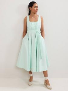 Платье Melinda с защипами для миниатюрных Phase Eight, Pale Green