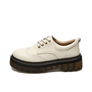 Повседневные однобортные туфли женские ZHR, Beige