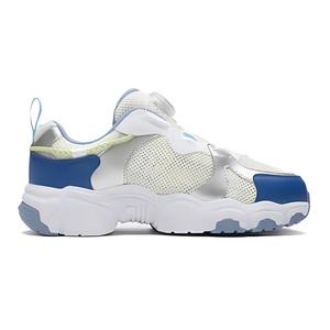 Футболка FILA KIDS с рисунком кошачьей лапки, противоударная нескользящая обувь для бега с низким верхом, цвет серый белый, Vanilla Ice White/Silver Gray