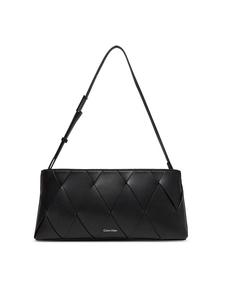Сумка Ck Woven Elongated Shoulder Bag K60K612992 Calvin Klein, черный