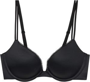 Женский бюстгальтер без бретелек Calvin Klein Perfectly Fit Push Up #F2660, Black