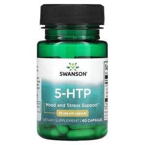 Добавка Swanson 5-HTP 50 мг, 60 капсул