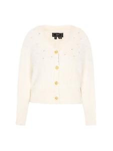 Женский кардиган цвета слоновая кость faina