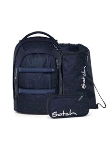 Satch Рюкзак 'Night Sky Midnight Edition Set 3tlg' в цвете Marine Blue