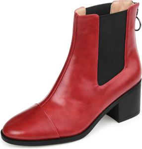 Женские ботильоны и сапожки Journee Collection, красный