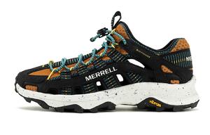 MERRELL Противоскользящие износостойкие треккинговые ботинки для мужчин коричнево-жёлтые - имбирно-жёлтые, цвет Ginger Yellow