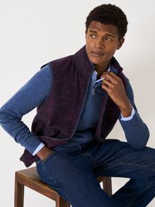 Спортивный жилет Space Dye Crew Clothing, Burgundy Red