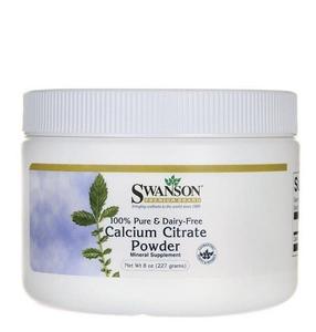 Известковый порошок Swanson Cytrynian Wapnia, 227 g