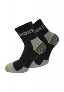 6 пар рабочих носков с коротким голенищем Work Short normani, цвет Schwarz Grau Gelb