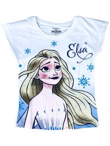 Disney Frozen Футболка 'T-Футболка' в белом цвете