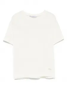 Футболка с вышитым логотипом Paolo Pecora Kids, белый
