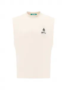 Майка с принтом Barrow, бежевый