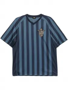 Футболка в полоску FENDI, синий