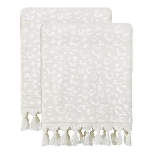 Nicole Miller Celina Набор банных полотенец из 2 предметов, цвет Cream