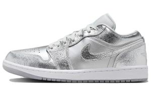Jordan Air Jordan 1 винтажные баскетбольные кроссовки женские, Silver/White
