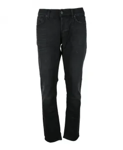 Прямые эластичные джинсы Dondup, черный