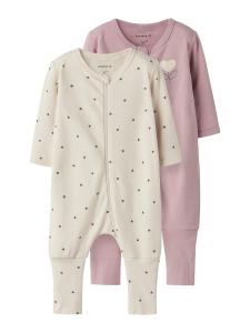 Пижама NAME IT, светло-бежевый/темно-розовый