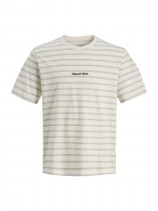 Jack & Jones Junior Футболка 'JORNORREBRO' в цвете Natural White